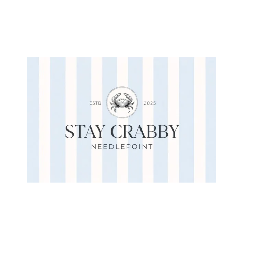 Stay Crabby Needlepoint
