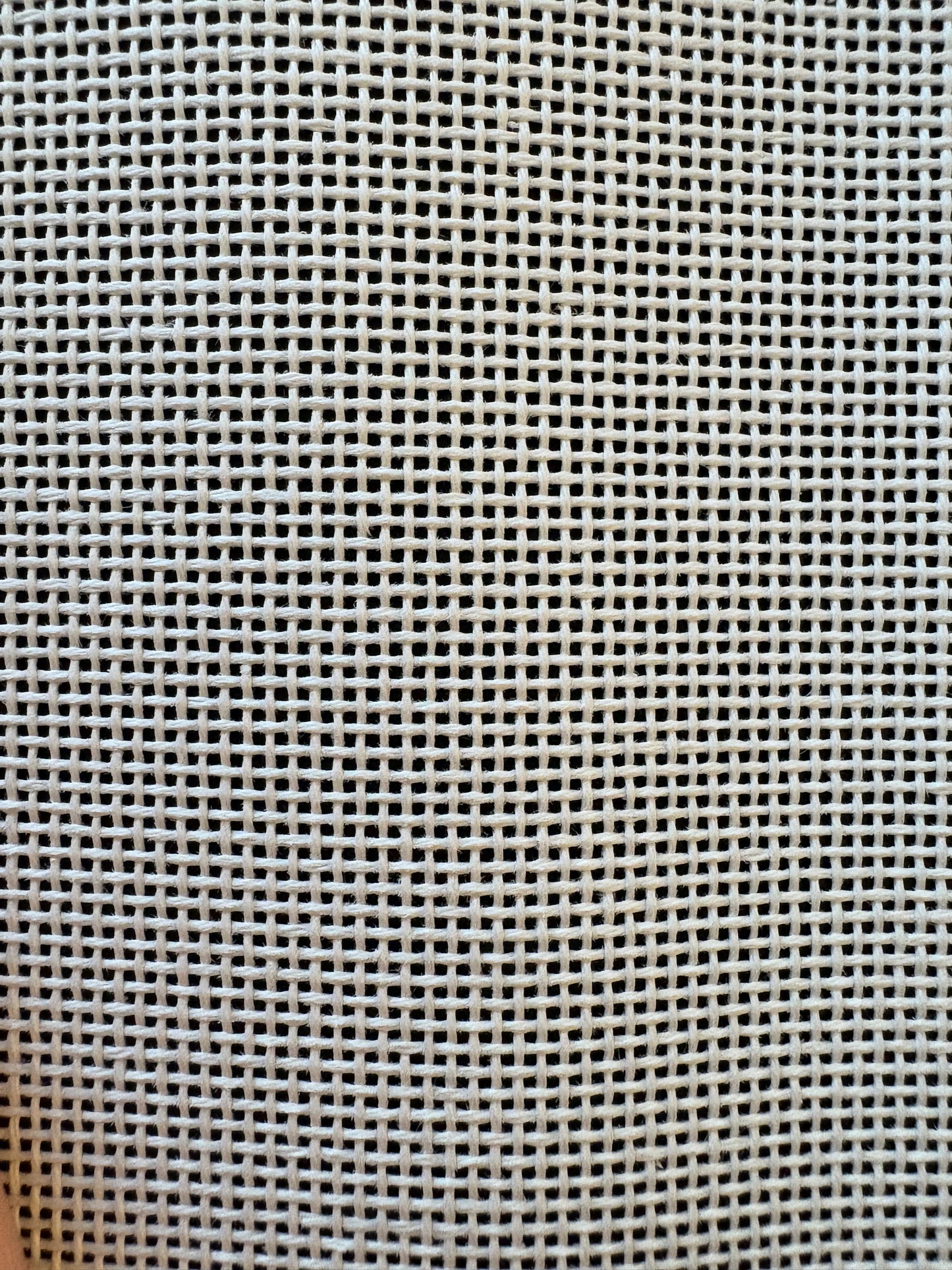 Blank 18 Mesh Needlepoint Canvas